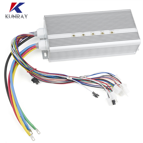 Brushless Controller 48V-20V 2000W 3000W 5000W 9000W 24Mosfet 120Degree Phase 3-Wheel Cargo Engine Electric Rickshaw Controller ► Photo 1/6