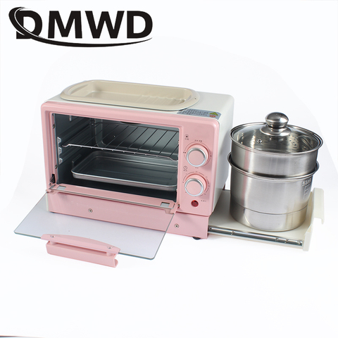 DMWD Mini household Electric oven Multifunctional bread Pizza cake Baking grill automatic roasted chicken machine with timer 9L ► Photo 1/1