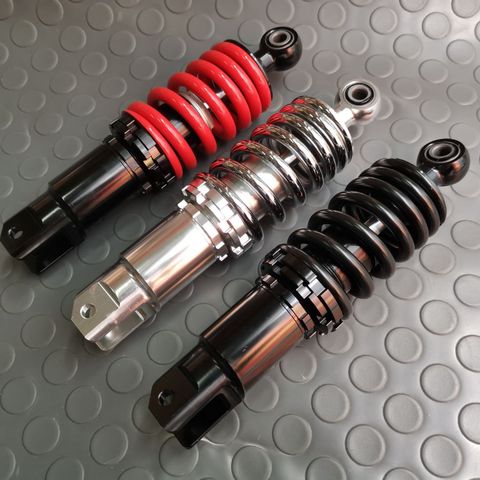 Low Down Short Rear Shock  For Honda Ruckus Zoomer Scooter& GY6  Chrome Adjustable NPS50 AF58 USDM JDM ► Photo 1/6