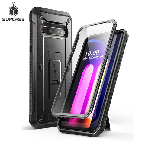 SUPCASE For LG V60 ThinQ Case (2022) UB Pro Heavy Duty Full-Body Rugged Holster Cover with Built-in Screen Protector & Kickstand ► Photo 1/6