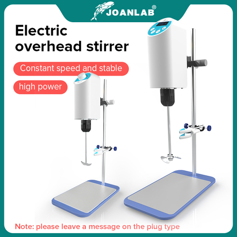 JOANLAB Official Store Laboratory Stirrer Electric Digital Display Overhead Stirrer Lab Mixer Laboratory Equipment 110V To 220V ► Photo 1/6