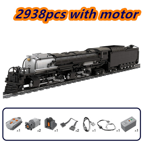 Block Set Train Union Pacific Alco RS-2 4014 Transport Vehicle Large Railway Kids Growth Splicing Toy Gift Model Building Blocks ► Photo 1/6