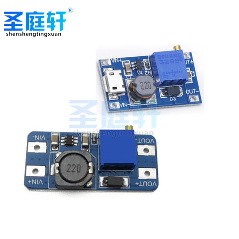 5pcs/lot MT3608 2A Max DC-DC Power Boost Module for ► Photo 1/5