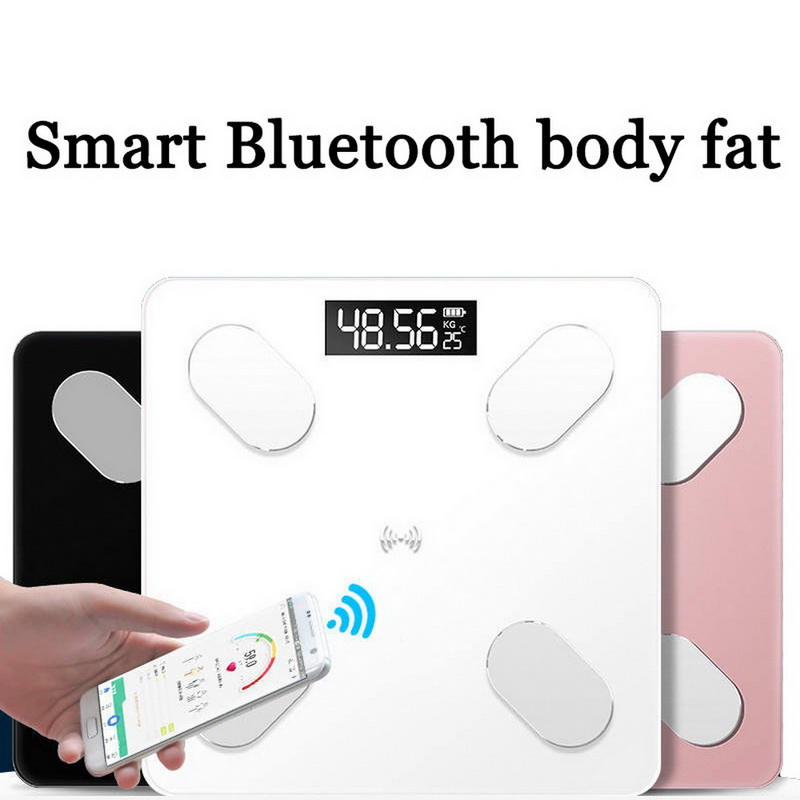 Bathroom Scales Bluetooth Floor Body Scale Smart  Electronic Body Weight  Balance - Bathroom Scales - Aliexpress