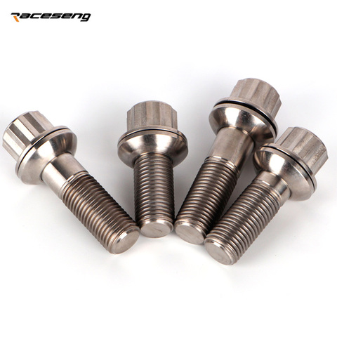 GR5 titanium alloy wheel anti-theft bolt 14*1.5 for Mercedes-Benz Audi Volkswagen Porsche 911 ► Photo 1/6