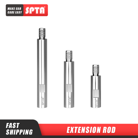 SPTA Stainless Steel Rotary Extension Shaft Set 75mm+100mm+140mm 5/8