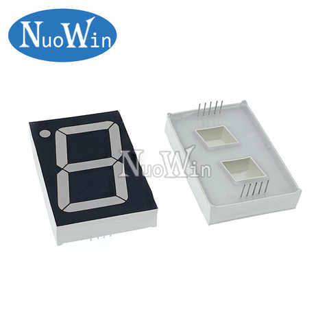 1pc 1.8inch LED display 7 Segment 1 Bit Digit Tube Red Common Cathode Digital 1.8 inch led 7segment ► Photo 1/1