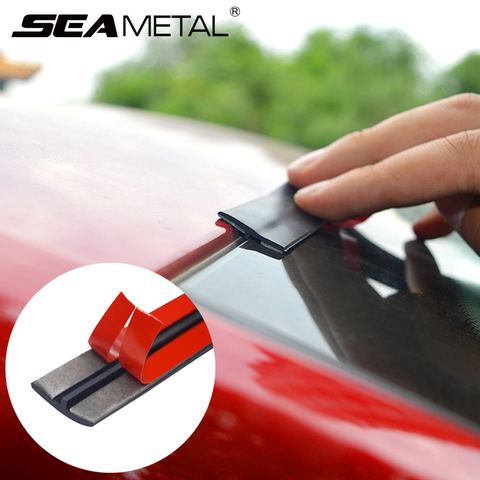 Car Rubber Seal Strips 2m Car Roof Window Sealing Trim Windshield Edge Protector Strip Auto Rubber Sealant Stickers Accessories ► Photo 1/6