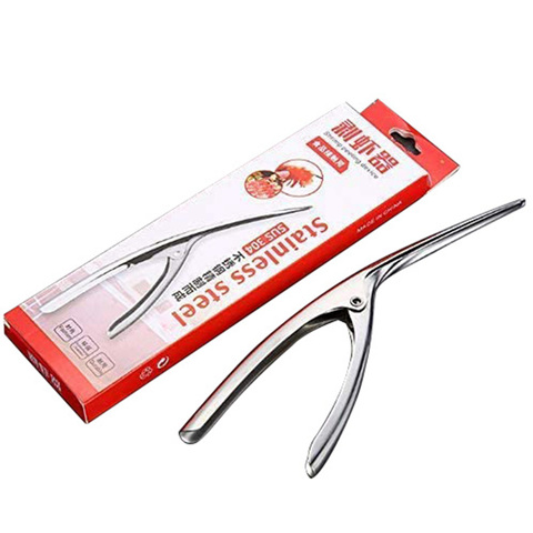 Shrimp Deveiner Tool Portable Stainless Steel Shrimp Peeler Shrimp Crab Shell Removing Device Seafood Tools ► Photo 1/6