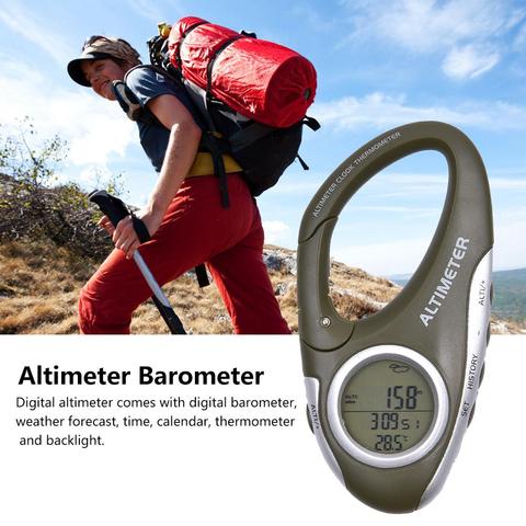 Multi-function Altimeter Thermometer Weather Monitor for Climbing Camping Outdoor #35 ► Photo 1/6