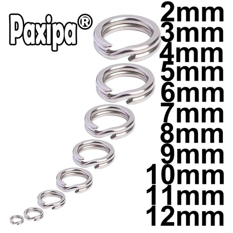 Stainless Steel Fishing Split Rings  Stainless Steel Fishing Swivel -  Stainless - Aliexpress