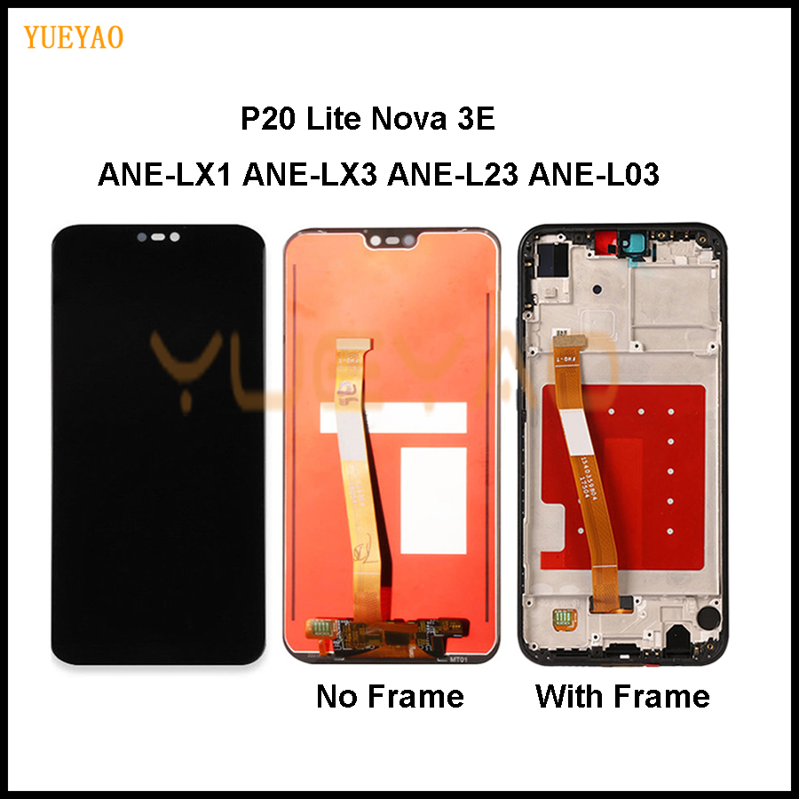 2280*1080 LCD With Frame For HUAWEI P20 Lite Lcd Display Screen For HUAWEI P20  Lite ANE-LX1 ANE-LX3 Nova 3e Display - Price history & Review | AliExpress  Seller - iPart88 Store 
