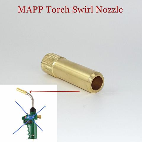 Gas Welding Torch Nozzle HVAC Plumbing Self Ignition Turbo Propane Brazing Accessories MAPP Torch Head Nozzle Tip ► Photo 1/6