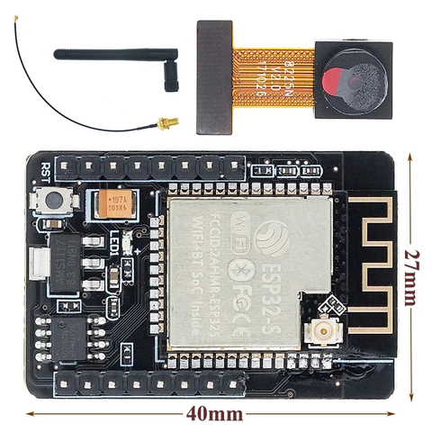 ESP32-CAM WiFi WiFi Module ESP32 serial to WiFi ESP32 CAM Development Board 5V Bluetooth with OV2640 Camera Module Nodemcu ► Photo 1/6