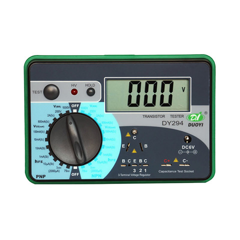 Multifunction Digital Transistor Tester Semiconductor Diode Triode 1000V Reverse Voltage Capacitance SCR FET Tester DY294 ► Photo 1/1