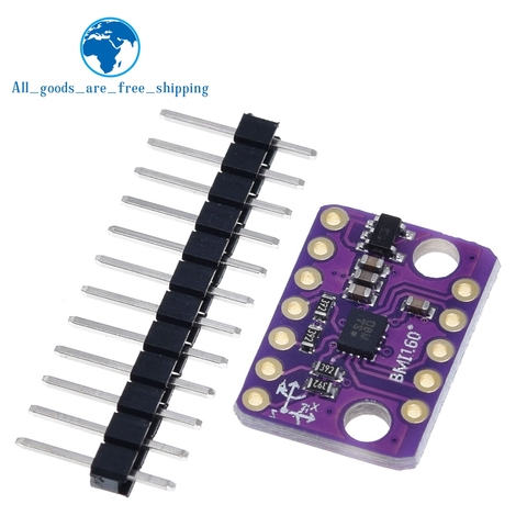 MH-ET LIVE BMI160 GY-BMI160 6DOF 6-axis Rate Gyro Gravity Accelerometer Sensor Module IIC I2C SPI Communication Protocol 3-5V ► Photo 1/6