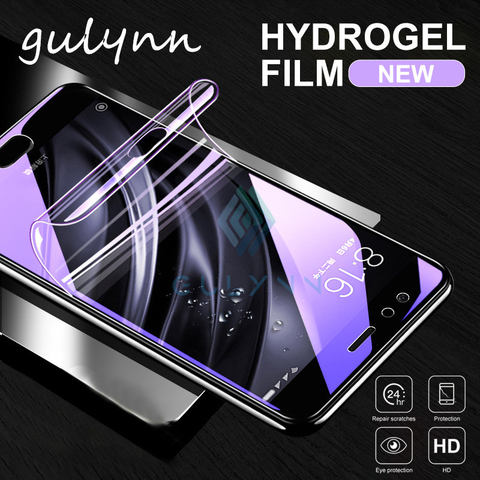 Hydrogel Film For Xiaomi Mi 9T Note 10 Redmi Note 9 S 7 8t 8 Pro film Anti Blue Light Screen Protector For Redmi 10X Protective ► Photo 1/6