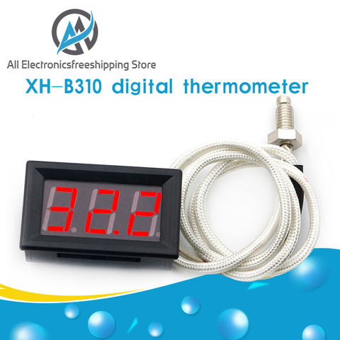 XH-B310 Digital display high temperature thermometer K type thermocouple industrial digital thermometer -30~800 degrees ► Photo 1/6