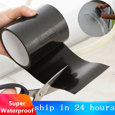 Super Fix Strong Waterproof Stop Leak Seal Repair Insulating Tape Performance Self Tape Duct Tape Waterproof Pipe Tape ► Photo 1/6