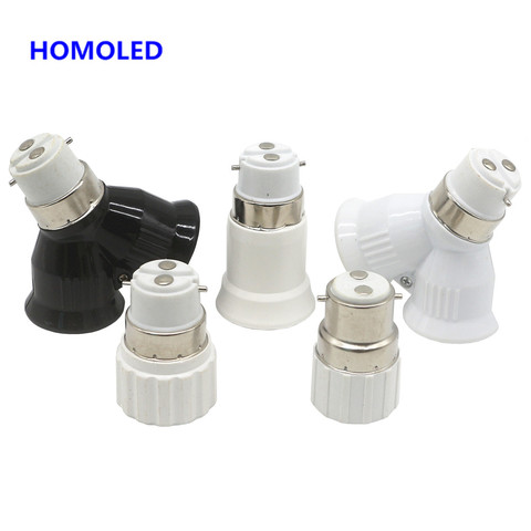 1Pcs B22 To E14 E27 GU10 2E27 Lamp Base LED Corn Bulb light Lamp Holder Converter Socket Adapter Conversion ► Photo 1/6