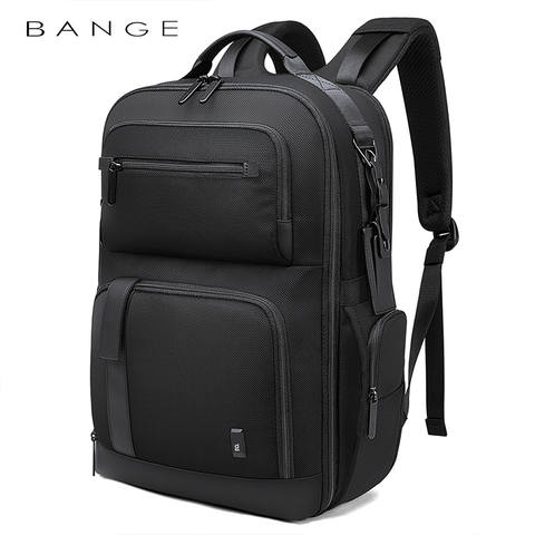 BANGE Men Business Backpack High capacity Waterproof Travel Backpack 15.6'Laptop Backpack School Bag Office Men Backpack ► Photo 1/1