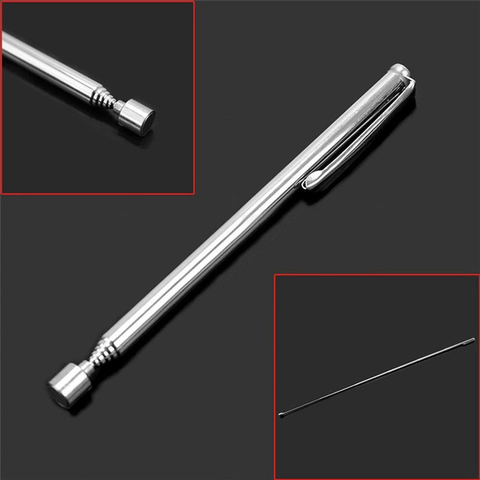 Mini Portable Telescopic Magnetic Magnet Pen Handy Tool Capacity For  Picking Up Nut Bolt Extendable Pickup Rod Stick