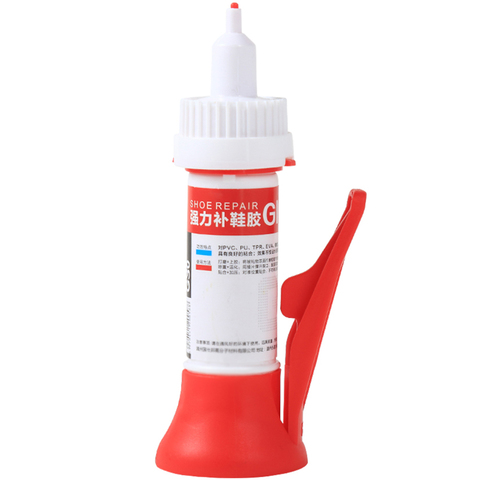 Professional Repair Adhesive Glue for Fixing Worn Shoes or Boots, Clear, Shoes Repair Glue with Press Handle, Fast Drying ► Photo 1/4