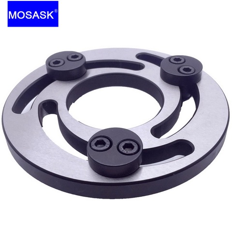 MOSASK 5 6 8 10 Inch CNC Lathe Chuck Machine Center Turning Cutting Tool Holders Adjustable Soft Jaw Boring Ring ► Photo 1/6