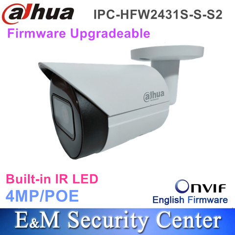 Wholesale dahua Original 6MP bullet IPC-HFW4631M-I2 IP Camera IR 80M POE CCTV replace IPC-HFW4431M-I2 with bracket IP67 ► Photo 1/1