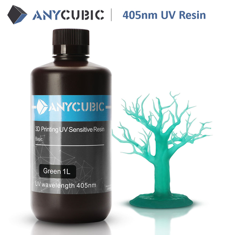 ANYCUBIC 3D Printer Printing Material 405nm UV Resin for Photon Photon-S LCD Sensitive UV Resin 1L Liquid Bottle impressora 3d ► Photo 1/6