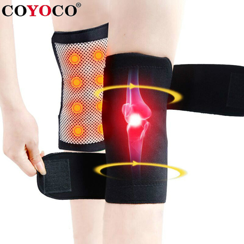 Tourmaline Self Heating Knee pads Support 8 Magnetic Therapy KneePad Pain Relief Arthritis Knee Patella Massage Sleeves ► Photo 1/6