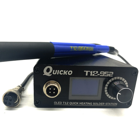 Soldering StationOLED Digital Electronic Soldering iron and 907 plastic handle welding iron tip without power plug T12-952 ► Photo 1/3