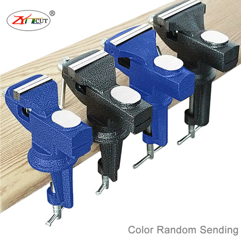 Table Vice TYPE 50 60 70mm 360 degree universal rotating heavy mini table vise, Universal rotating simple vise，Mini vise ► Photo 1/6