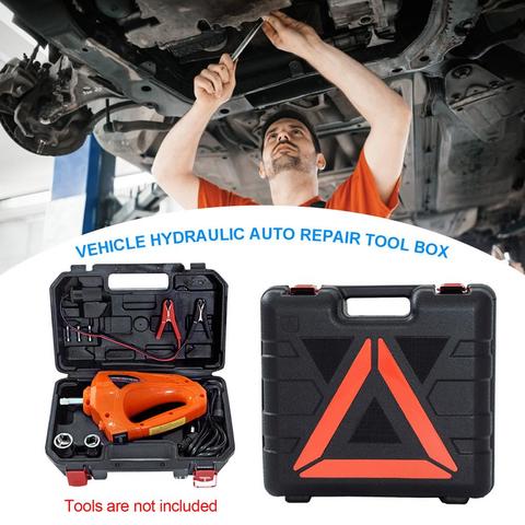 Electro-hydraulic Jack Box Vehicle Tool Storage Box Auto Repair Multifunction Tool Storage Organizer With Reflective Strip ► Photo 1/6