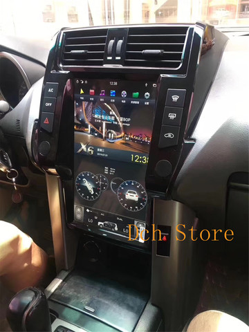 13.6 inch tesla style Android 9.0 Car DVD player For Toyota Land Cruiser Prado 150 2010 2011 2012 2013 2014 2015 2016 2017 PX6 ► Photo 1/1