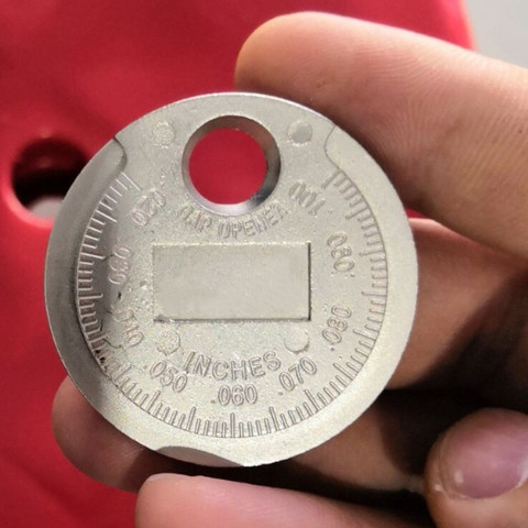 1pc Spark Plug Gap Gauge Tool Measurement Coin-Type 0.6-2.4mm Range Spark Plug Gage Lgnition System ► Photo 1/5