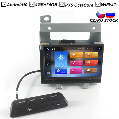 7 Car Android 10.0 NO DVD GPS Player for Land Rover Freelander 2 Multimedia Stereo Bluetooth 1024*600 Camera input Wifi/4G DAB+ ► Photo 1/6