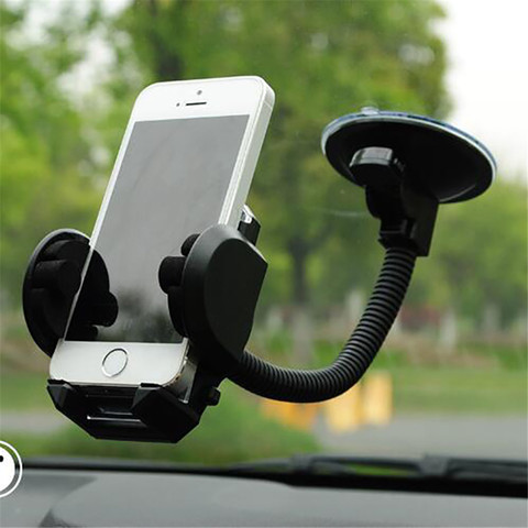 Car Phone Holder Sucker Windshield Dashboard Adjustable Rotatable Mount Suction Cup for Universal Mobile Phone Stand ► Photo 1/6