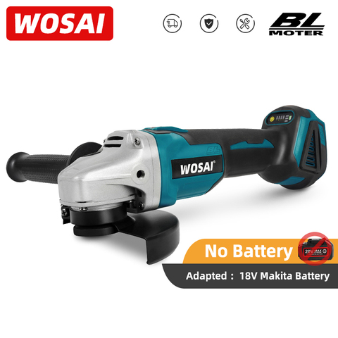 WOSAI MT-Series 20V 125mm Brushless Cordless Angle Grinder Variable Speed Cutting Machine Polisher for Makita Battery ► Photo 1/6