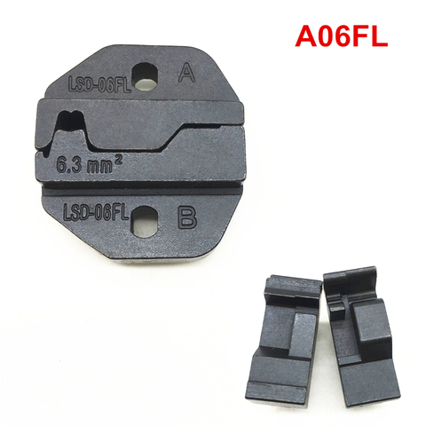 Crimping die sets A06FL for crimping flag terminals connector 6AWG 6.3mm2 ► Photo 1/1