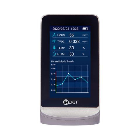 Монитор качества воздуха ATMO 8 measuring instruments  dosimeter  monitor  air quality  security  quality control ► Photo 1/6