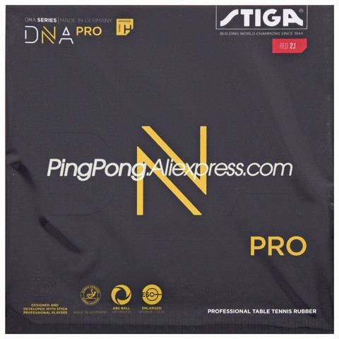 STIGA DNA PRO M / H Table Tennis Rubber (Made in Germany) Pips-in Original STIGA DNA Ping Pong Sponge ► Photo 1/6