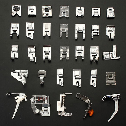 15Pcs/set Sewing Machine Presser foot sewing machines domestic for Janome Brother  sewing machine accessories CY-015 AA7049 - AliExpress