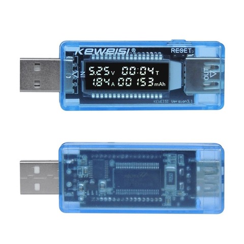 USB Current Voltage Capacity Tester Volt Current Voltage Detect Charger Capacity Tester Meter Mobile Power Detector Battery Test ► Photo 1/6