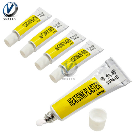 5Pcs STARS-922 GPU CPU Thermal Grease Paste Conductive Heatsink Paste Adhesive Cool Cooling Paste Heat 5g ► Photo 1/6