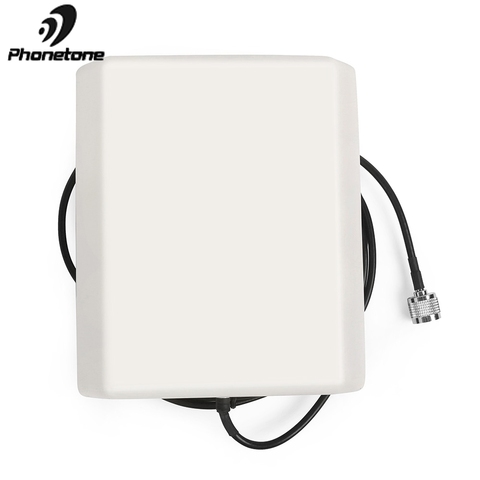 800-2500MHz 9dBi indoor Directional Panel Antenna GSM Lte Antenna with 5m cable N male connector for cell phone signal booster ► Photo 1/6
