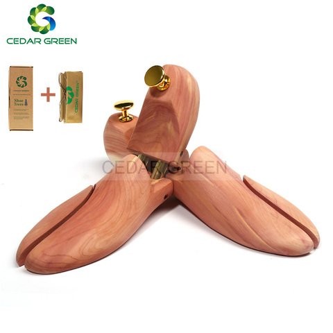 CedarGreen Men's and Women's Twin Tube Adjustable Red Cedar Shoe Tree Wood Shoe Tree ► Photo 1/5