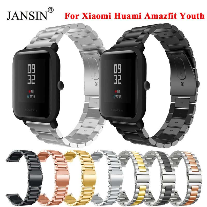 Jansin Replacement Metal Strap For Xiaomi Huami Amazfit Bip Bit Pace Lite Youth Smart Watch Wearable Wrist Bracelet Watchband Price History Review Aliexpress Seller Jansin Officialflagship Store Alitools Io