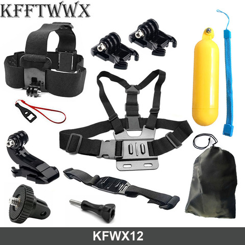 KFFTWWX Accessories Kit for Gopro Hero 9 Black 8 7 6 5 Yi 4K SJ4000 EKEN H9 AKASO DBPOWER Strap Tripod Mount for Go pro 9 Camera ► Photo 1/6