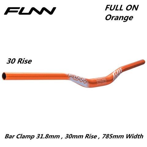 FUNN FULL ON HANDLEBAR MTB Mountain Bike Alloy 6061 Light Weight  Bar Clamp 31.8MM 35MM,15 30 Rise 785mm Width Bicycle Handlebar ► Photo 1/6